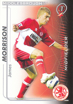 James Morrison Middlesbrough 2005/06 Shoot Out #228